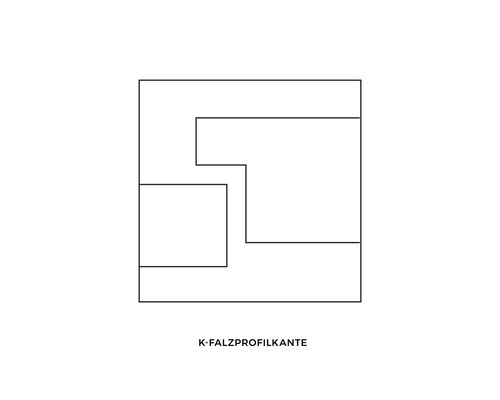 K-Falzprofilkante