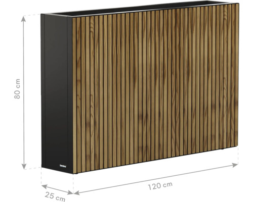 Herstera Garten Pflanzkasten, 120 x 80 x 25 cm