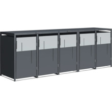 Mülltonnenbox für drei Mülltonnen