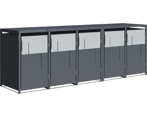 Mülltonnenbox für drei Mülltonnen