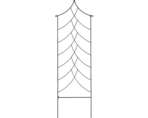 Rankgitter VATAX Metall 55 x 180 cm schwarz Rankhilfe für Pflanzen
