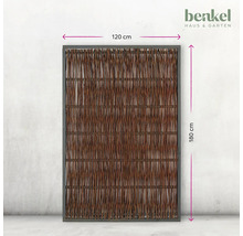 Benkel Haus und Garten Sichtschutzmatte aus Weide, 120 mal 180 cm