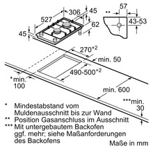 Einbaukochfeld Maße und Installationshinweise