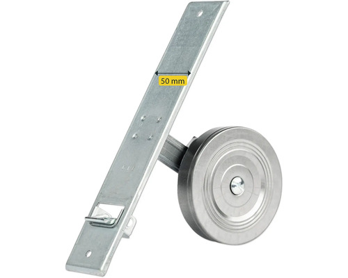 Metall Torrolle mit 50 mm breiter Halterung