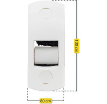 Bürstenwalze mit Abmessungen 100 Zentimeter mal 80 Zentimeter