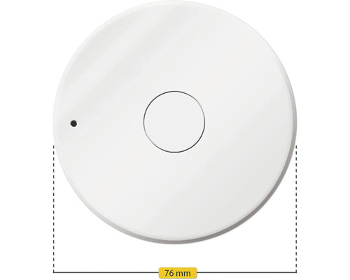 76 Millimeter Rauchmelder
