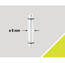 Stift mit einem Durchmesser von 8 Millimetern