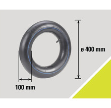 Schlauch mit einem Durchmesser von 400 Millimeter und einer Breite von 100 Millimeter