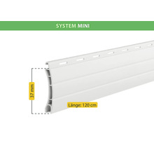 Rollladenprofil aus Kunststoff, 120 cm lang