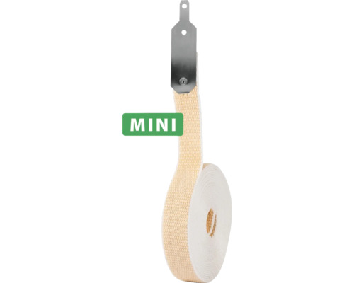 Mini-Klettbandrolle mit Metallaufhängung