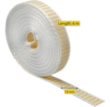 Gurtbandrolle, 6 Meter lang, 14 Millimeter breit