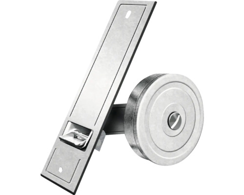 Toilettenpapierhalter aus Metall mit Rolle