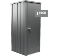 Metall Gartenschrank in hoher Ausführung