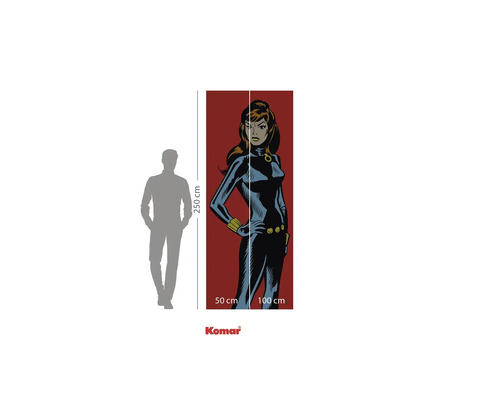 Komar Fototapete mit Comicfigur, 250x100 cm