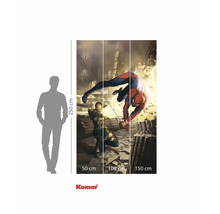 Komar Wandbild mit Spiderman und einem Gegner, 250 mal 300 Zentimeter