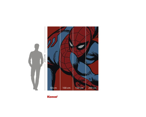 Komar Wandbild mit Spider-Man Motiv