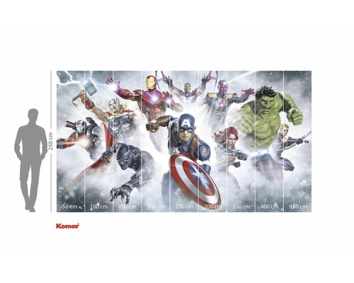 Wandbild mit den Avengers