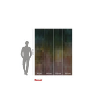 Fototapete mit Pixelmuster und Größenangaben