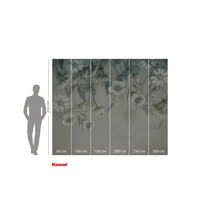 Fototapete mit Blumenmuster, Abmessungen 300 mal 250 Zentimeter