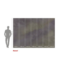 Fototapete mit abstrakten Mustern und Größenangaben