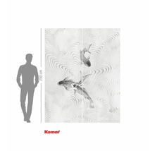 Komar Fototapete mit Fischmotiv, 250 mal 200 Zentimeter