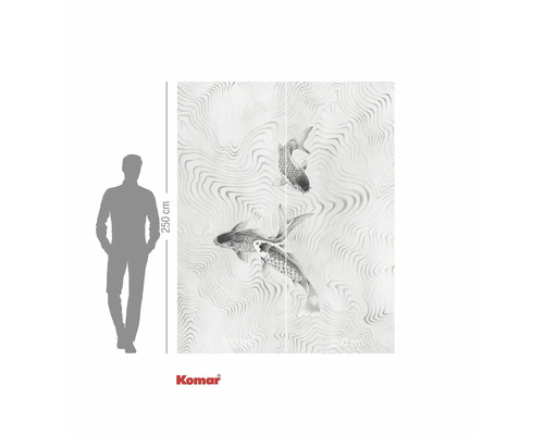 Komar Fototapete mit Fischmotiv, 250 mal 200 Zentimeter