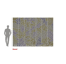 Fototapete mit abstraktem Muster und Maßangaben