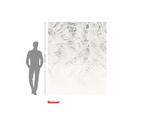 Fototapete mit Pflanzenmotiv, 250 cm hoch