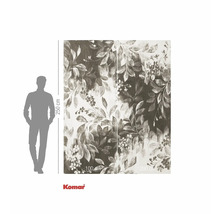 Fototapete mit Pflanzenmotiv, 300 cm breit und 250 cm hoch