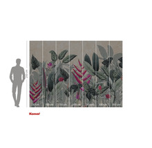 Fototapete mit Dschungelmotiv und Größenangaben