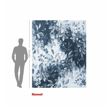 Fototapete mit Blumenmuster, Abmessungen 250 mal 200 cm