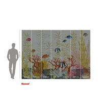 Fototapete mit Meereslandschaft, Korallen und Fischen