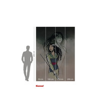 Komar Fototapete mit Mulan Motiv, 280 mal 200 Zentimeter