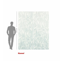 Fototapete mit Bambusmotiv, 250 mal 300 Zentimeter