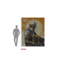 Komar Fototapete Star Wars The Mandalorian mit dem Kind, Maße 250 mal 200 cm