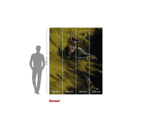 Komar Loki Wandtapete, 250 mal 200 Zentimeter