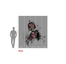 Star Wars Fototapete Boba Fett, 280 cm hoch und 250 cm breit