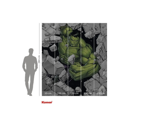 Komar Hulk Wandbild mit den Maßen 280 mal 250 cm