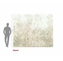 Komar Fototapete mit Dschungelmotiv und Größenangaben