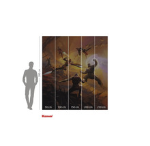 Avengers Wandbild mit den Maßen 280 mal 350 Zentimeter