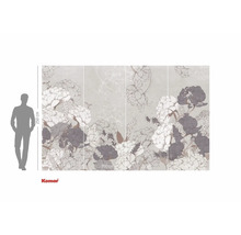 Wandbild mit Blumenmuster für die Wandgestaltung