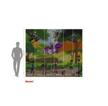 Komar Marvel Spidey Friends Kindertapete mit Superhelden im Park