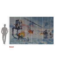 Fototapete mit Star Wars Motiv und Größenangaben