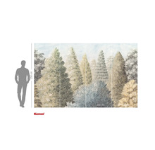 Komar Fototapete mit Waldmotiv und Höhenangabe