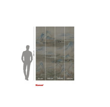 Komar Fototapete mit Berglandschaft, 280 x 200 cm