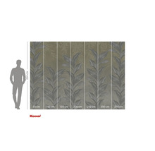 Fototapete mit Blätter Design und Breitenangaben