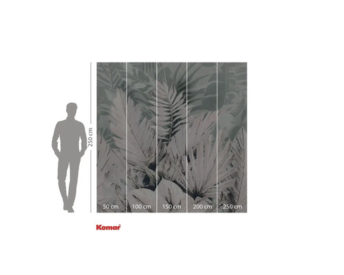 Komar Fototapete mit Pflanzenmotiv, 250x250 cm