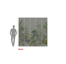 Komar Fototapete mit Dschungelmotiv und Größenangaben