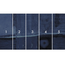 Farbtondarstellung mit verschiedenen Farbaufträgen