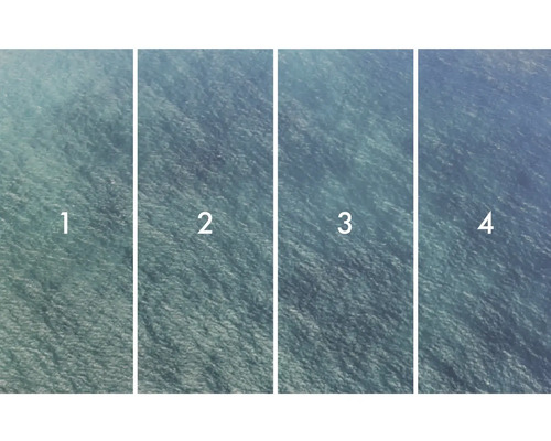 Fototapete mit Darstellung von Meerwasser